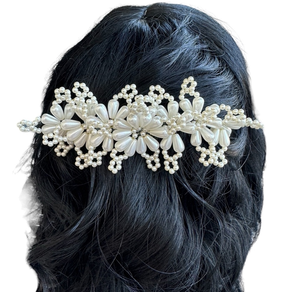 Bridal bridesmaid Handmade Hair comb